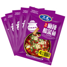2020 SANYI Wholesale Halal  Spicy Seasoning For Boiled Fish With Sichuan Pickles Chinese Food Sour Soup
